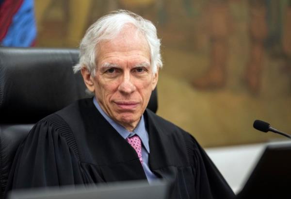 Judge Arthur F. Engoron presides over former President Do<em></em>nald Trump's civil business fraud trial at New York Supreme Court, Wednesday, Oct. 18, 2023, in New York. (Jeenah Moon/Pool Photo via AP)